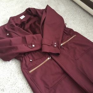 Burgundy Jacket